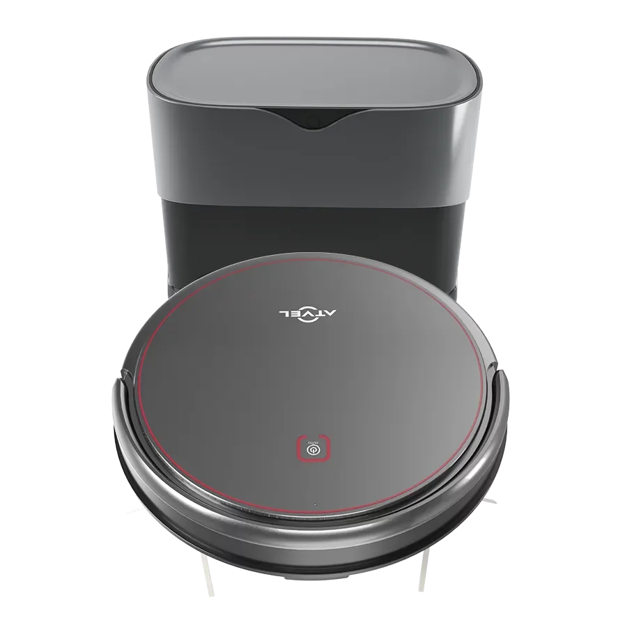A self-emptying base for the robot vacuum cleaner Atvel R80 - ATVEL-IN