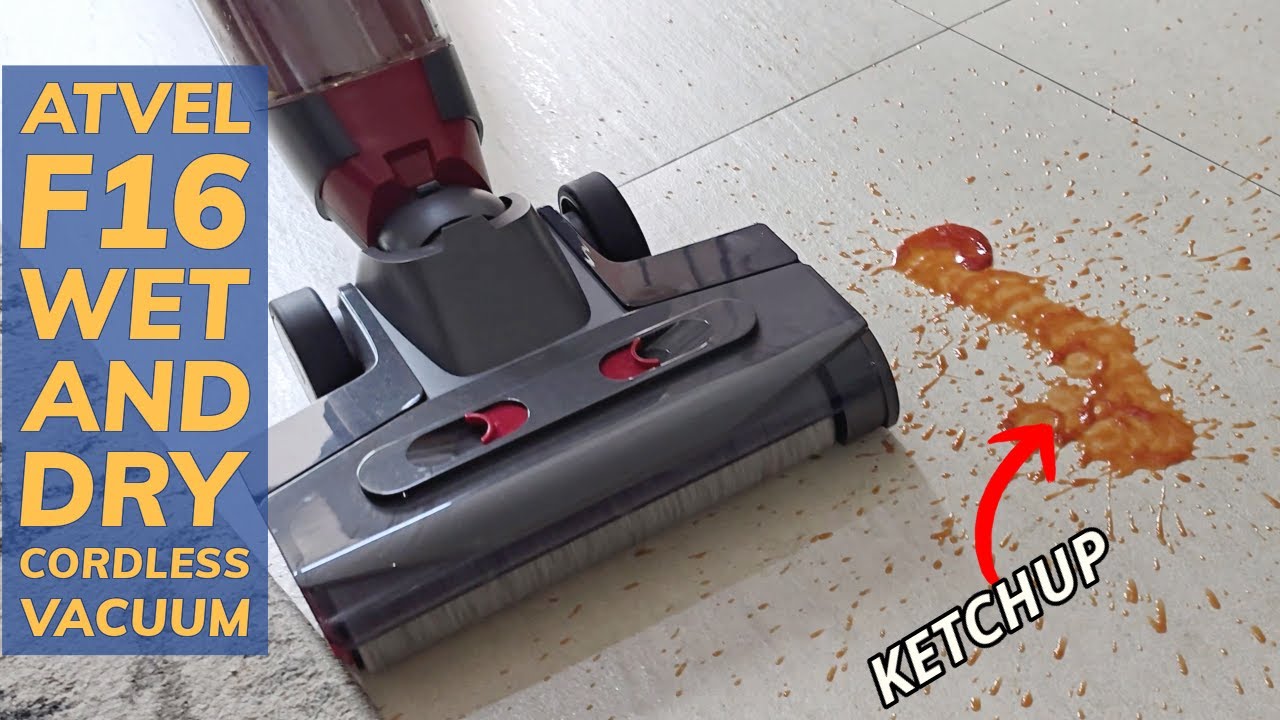 Video Review of Atvel F16 Ultimate Wet and Dry Cordless Vacuum