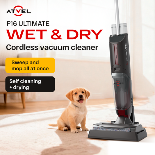 ATVEL F16 Ultimate Cordless Lightweight Vacuum Cleaner and Mop