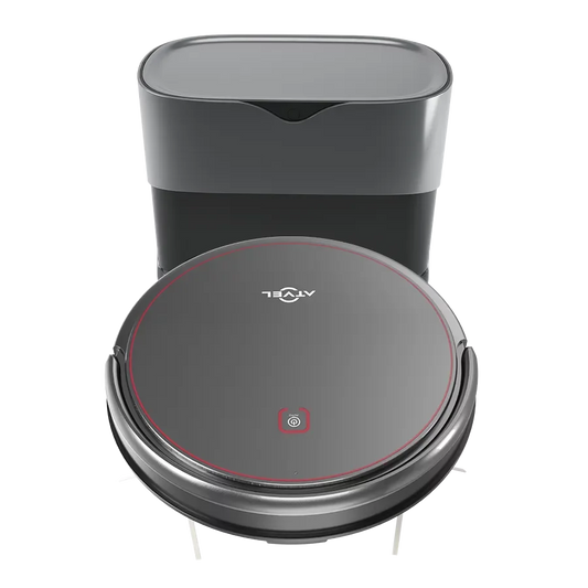 A self-emptying base for the robot vacuum cleaner Atvel R80 - ATVEL-IN